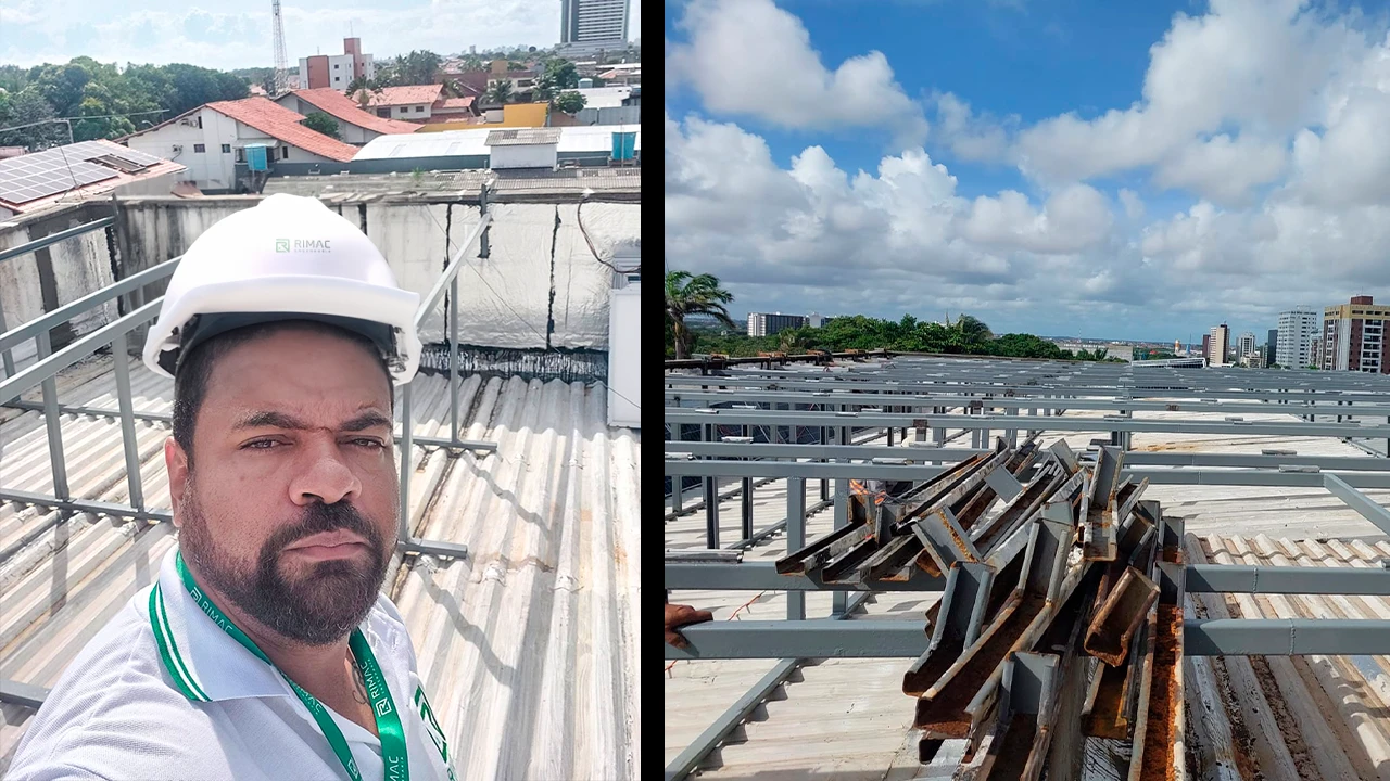 Fabricacao de estrutura para sistema fotovoltaico (Espaco Fatima Lima) 4